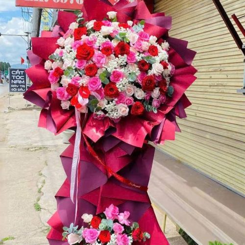 Lẵng hoa khai trương chúc mừng #70